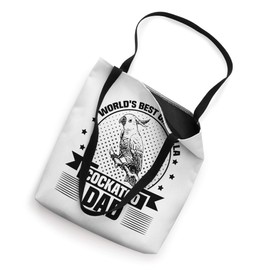 World's Best Umbrella Cockatoo Dad Bird Lover Fathers Day Tote Bag