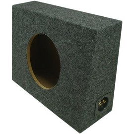 Single 10" Subwoofer Regular Standard Cab Truck Sub Box Enclosure 5/8" MDF