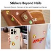 OKKRMGZ 2 Sheets Fruit Nail Stickers for Summer Nails Y2K