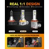 OXILAM H11 Bulb, H8 H9 Fog Light Bulb, 6500K Light