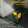 PREXISO 3 X 360° Laser Level with Tripod - Rechargeable