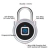 Fingerprint Padlock, Eseesmart Combination Padlock with Fingerpirnt & Bluetooth APP,