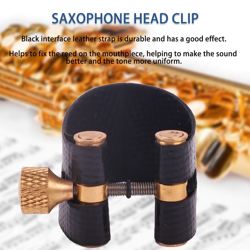 Saxophone Ligature Fastener Adjustable Screw Uniform Sound Sax Ligature Replacement