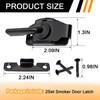 Replacement Smoker Door Latch Kit for Pit Boss 1077, Pro