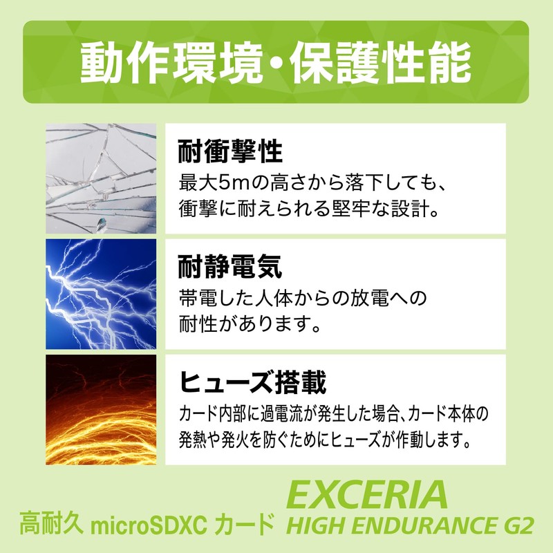 KIOXIA (Made in Japan) microSD 128GB High Durability for Dash
