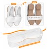 DegMongee Wall Mounted Shoe Rack, Adhesive & Drill Mount Hanging