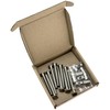 10 Sets of Furniture Connector Bolts and Barrel Nuts,Bed Bolt