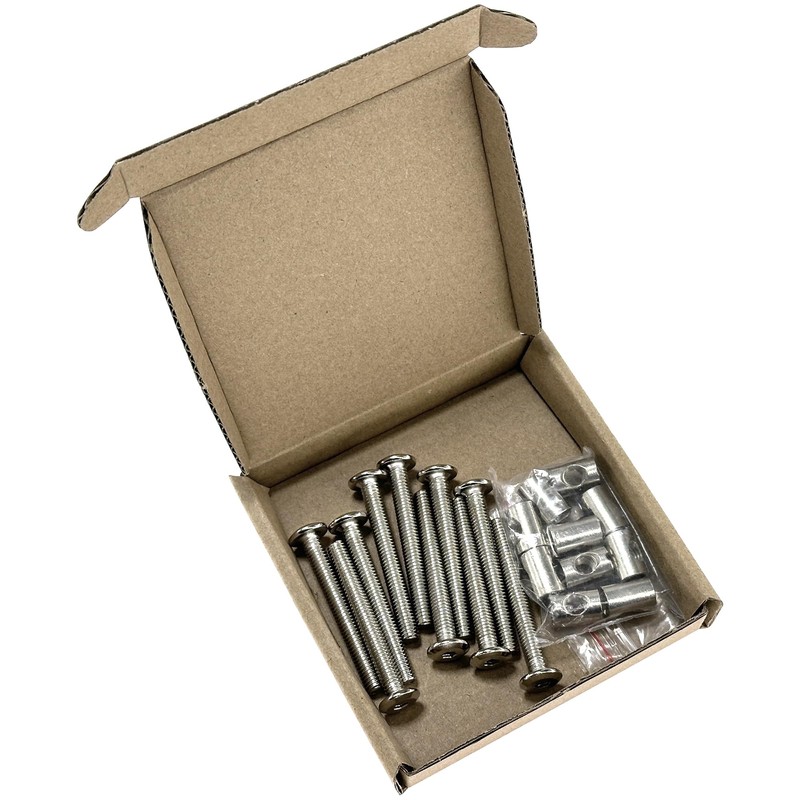 10 Sets of Furniture Connector Bolts and Barrel Nuts,Bed Bolt
