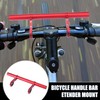 X AUTOHAUX Bicycle Lengthen Aluminum Alloy Double Handlebar Extension Bracket