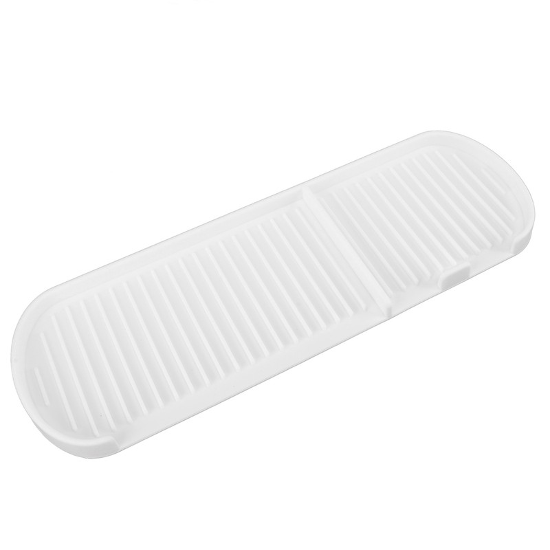 Counter Silicone Drainage Tray Food Grade Skid Resistance Frosted Bottom