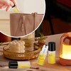 Cositina 100 Pcs Essential Oils Roller Bottles Mini Refillable Glass