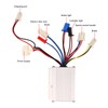 12V 250W Brushed Motor Controller Aluminum Alloy Electric Bike Controller