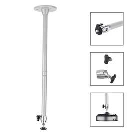 Ivosmart Mini Projector Wall Ceiling Mount Hanger 5KG Load Mounting Bracket for Mini Projector Camera with 9.3" Extension Pole