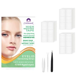 5MM 840Pcs Natural Invisible Single Side Eyelid Tape Stickers Medical-use Fiber Eyelid Lift Strip, Instant Eye Lift Without Surgery, Perfect for Uneven Mono-Eyelids, waterproof and long-lasting