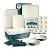 Country Kitchen Nonstick Stackable Bakeware Set - Deluxe Heavy Duty,
