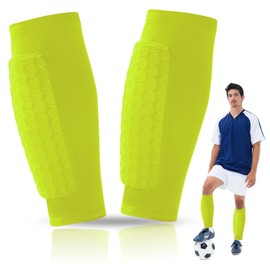 Shin Pads Children's Football, Shockproof Shin Pads for Football, Shin Pads Adults for Men and Women, Calf Protection for Football, Basketball, Cycling, Climbing