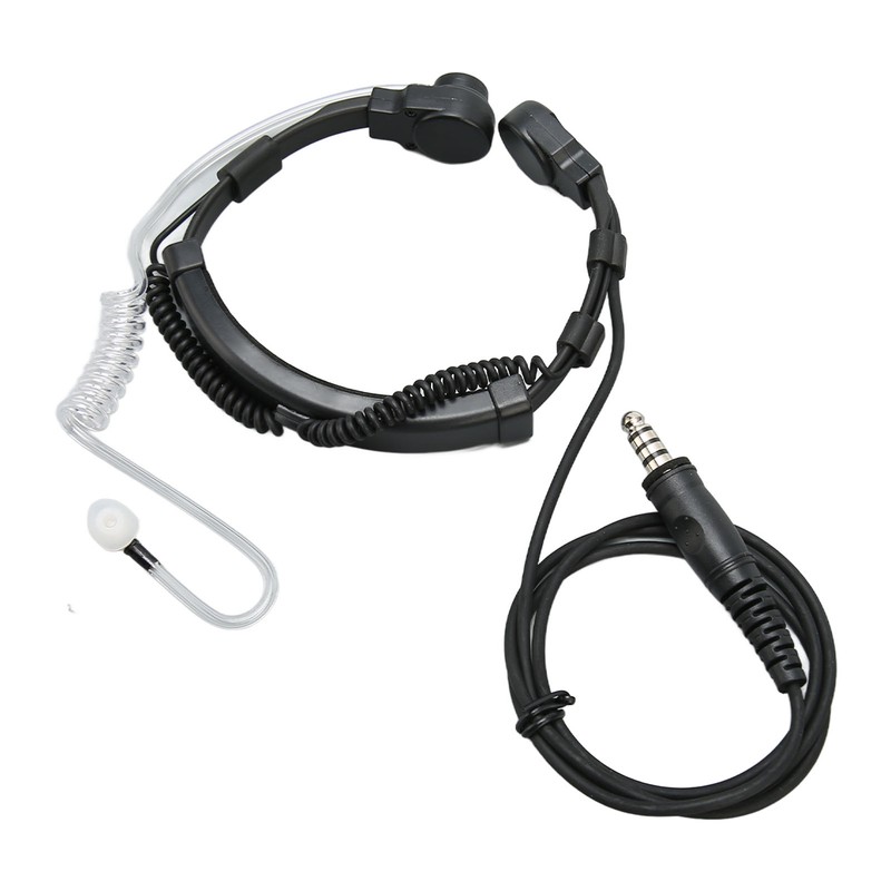 U94 PTT and Throat Control Headset Noise Reduction Walkie Talkie