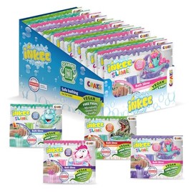 INKEE Bath Slime Mini 20er Pack | Bade-Glibber Schleim, 20x 20g Schleimpulver mit Vitamin E & Aroma