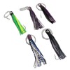 5PCS Saltwater Trolling Lure PVC Squid Skirted Deep Sea Fishing