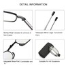 SOPHILY 3 Pack Folding Reading Glasses Women Men with Portable