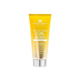 MARTHA DEBAYLE HAIR TECH. CURL BOSS STYLING CREAM. Crema para peinar para cabello chino y ondulado. Control frizz. Con miel de manuka. Sin parabenos