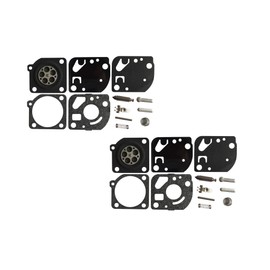 Carburetor Repair/Rebuild Kit Replaces ZAMA RB-48 For Echo WP1000 SRM2600 Mc Culloch 28cc 32cc ZAMA C1U-FD1 K28 K36 (Pack of 2)
