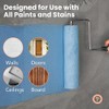 Mister Rui 9 Inch Paint Roller, Microfiber Roller Covers with