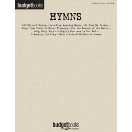 Hymns Sheet Music Budget Books Piano Vocal Guitar Songbook NEW 000311587