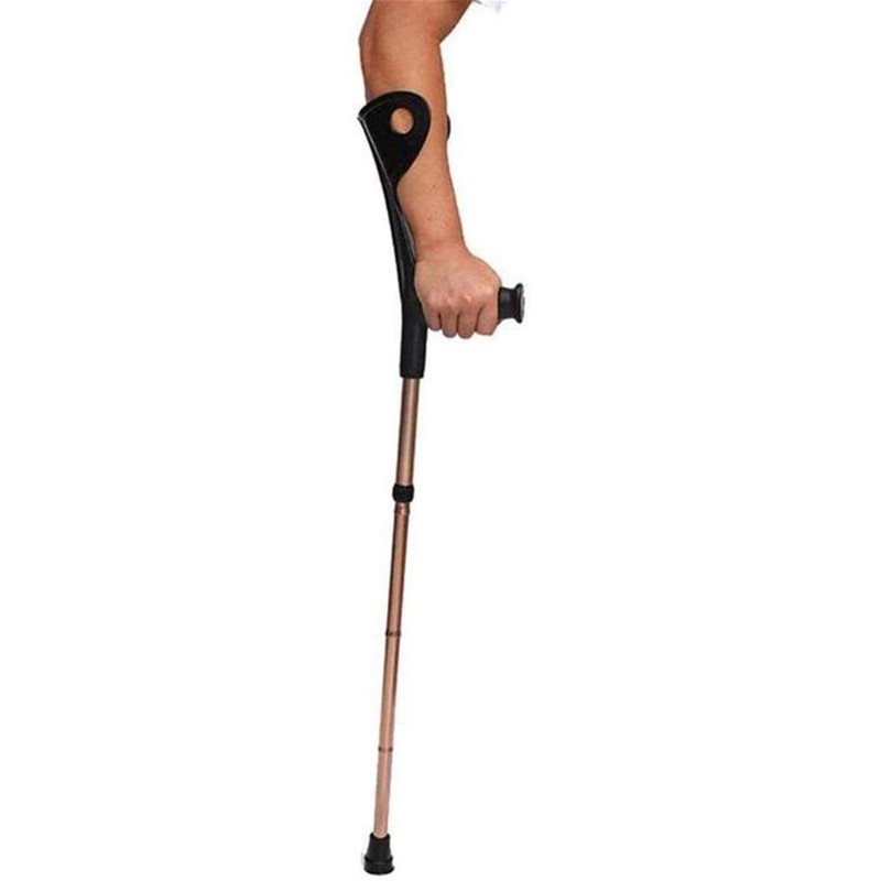 Folding Elbow arm Adult Crutch, Height Adjustable Medical arms Cuff