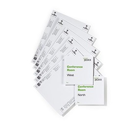 Durable Einsteckschild für Türschilder Info Sign und Click Sign, 149 x 148,5 mm, Beutel à 10 Stück, weiß, 485202