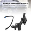 Vkinman 25193922 Car Coolant Housing Water Outlet with Sensor Hose,