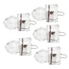 5Pcs Fishing Lure Light Diamond Shape LED Corrosion Resistance Auto