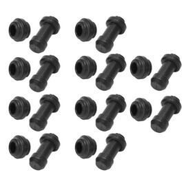 Disc Brake Caliper Dust Boot High Elastic Disc Brake Pump Rubber Dust Cover 10 Sets Universal Motorcycle