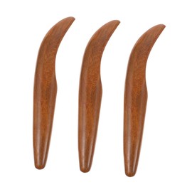 FOMIYES Point Sticks 3pcs Wooden Massaging Tools for Circulation Sticks for Face Neck Back Comfortable Relief