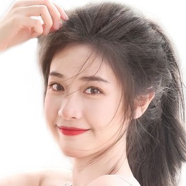 Black Invisible Human Hair Toppers For Women Seamless Clip In Hair Extension Hair Piece Short Fake Fringe Hair Lining of Hair Top Hairpieces Wigs and Accessories