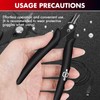 MTHKLO Wire Cutter Precision Diagonal Plier Tool Side Cutting for