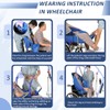 EZ Assistive Patient Lift Universal Padded Sling with Head Support,