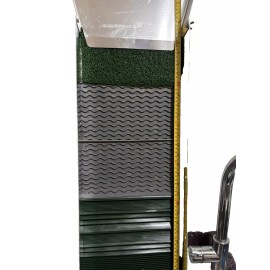 Gold SLUICE Box Classifier 34" X 10"X 2" Prospecting KIT SILICONE MAT Gold Pan