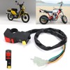 Aramox Motorcycle quad kill Switch Handlebar Mount, Handlebars Starter Switch
