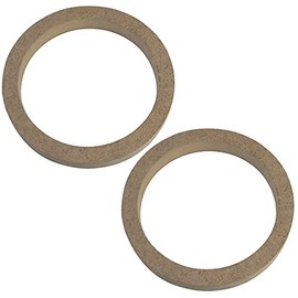 AERZETIX - C52044 - Set of 2 Adapters/Brackets/Universal Speaker Rings Ø165mm - Ø177xØ143.70x22mm - Spacers/Ring Made of MDF for Speakers/Car/Vehicle/Sound Systems