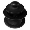 Westbrass D3324-62 1-1/2" NPSM Pull & Drain Bathtub Plug, Coarse