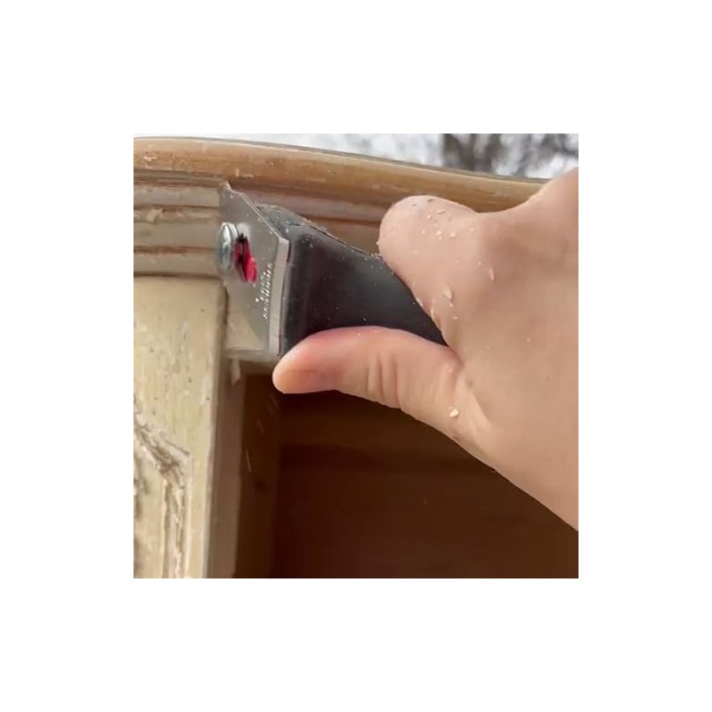 ALLWAY CS6 Soft-Grip Contour Scraper Set with 6 Blades and