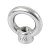 Qlvily 4 Packs 316 Stainless Steel Lifting Eye Nut 1/4"