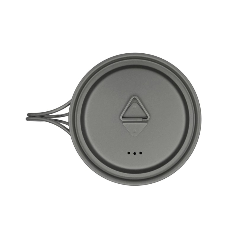 Kuvik Titanium Pot with Lid 650ml (22 oz) - Ultralight