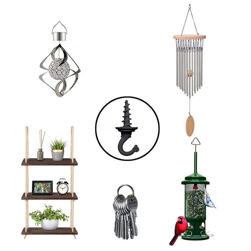 OBSTKUCHEN Heavy Duty Ceiling & Wall Mount Hangers, Swag Style