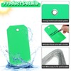 Pack of 100 Plastic Shipping Tags,with Wire Ties Plastic Hang