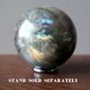 Labradorite Sphere Rainbow Lightning Zeus Crystal Ball 2.75-3.0 inch