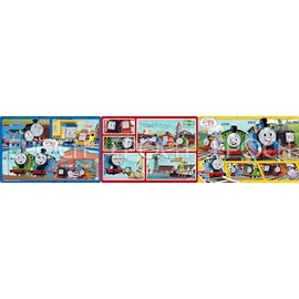 Epoch Company [Apollo's Step Panoramic Puzzle] Thomas the Tank Engine - Fun - 8/12/16 Piece Puzzle for Kids 24-205