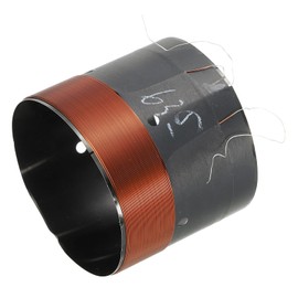 PATIKIL Woofer Swing Coil 2.5 x 0.75 Inch 2 Layers Round Copper Wire Speaker Voice Coil for Speaker Repair