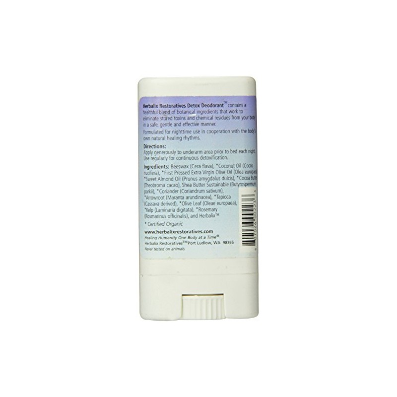 Herbalix Restoratives Nighttime Detox Cleansing Deodorant, .47 Ounce
